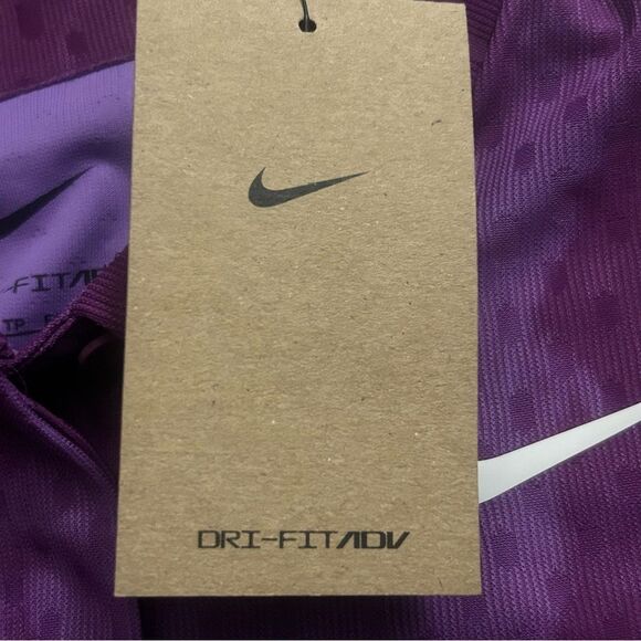 Nike Victory Dri-Fit Womens Short Sleeve Golf Polo Purple Size XS FQ1786-503 - Picture 3 of 8